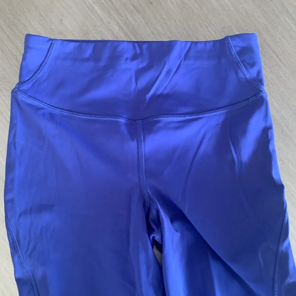 Lululemon Athletica Leggings Blue Size 4 Excellent Condition Spring Color - Picture 4 of 10